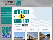Tablet Screenshot of goodbeeassoc.com